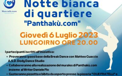 Panthakù.com. Break Dance e Street Art in una Notte Bianca all’insegna del divertimento e della solidarietà